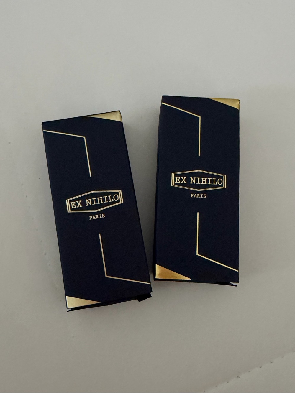 EX NIHILO Paris - samples 2 ml each - Blue Talisman & Outcast Blue